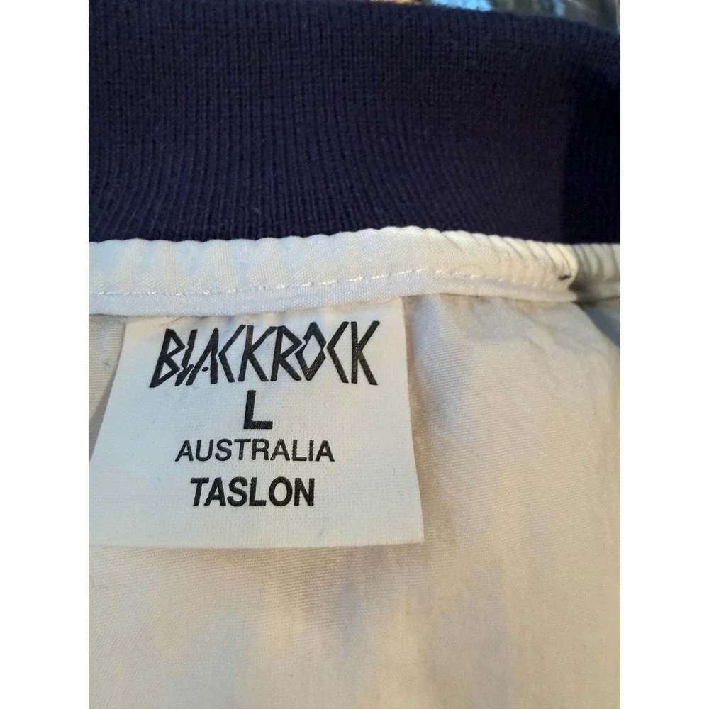 Vtg Blackrock Australia‎ Lizard Island Taslon Fishing Shirt Mens Large Yachting - Picture 5 of 8
